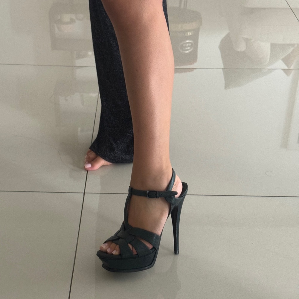 YSL tribute heel